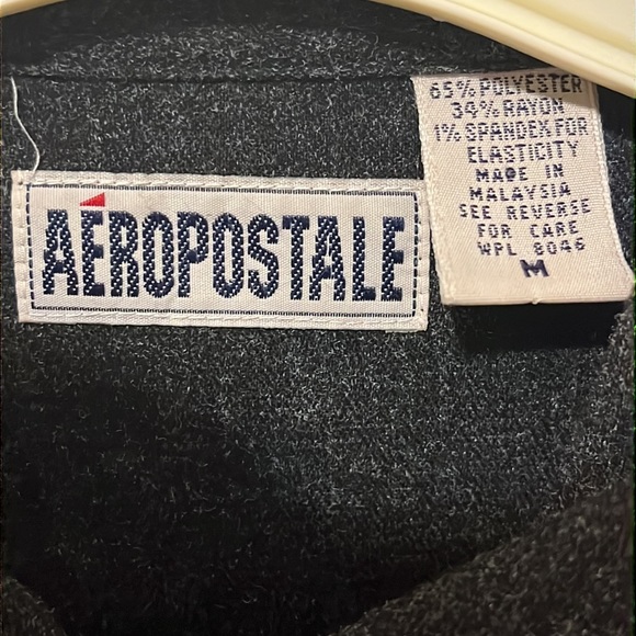 AEROPOSTALE Button Up Blazer in Gray - Picture 5 of 12